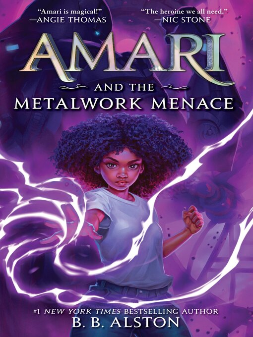 Cover image for Amari and the Metalwork Menace